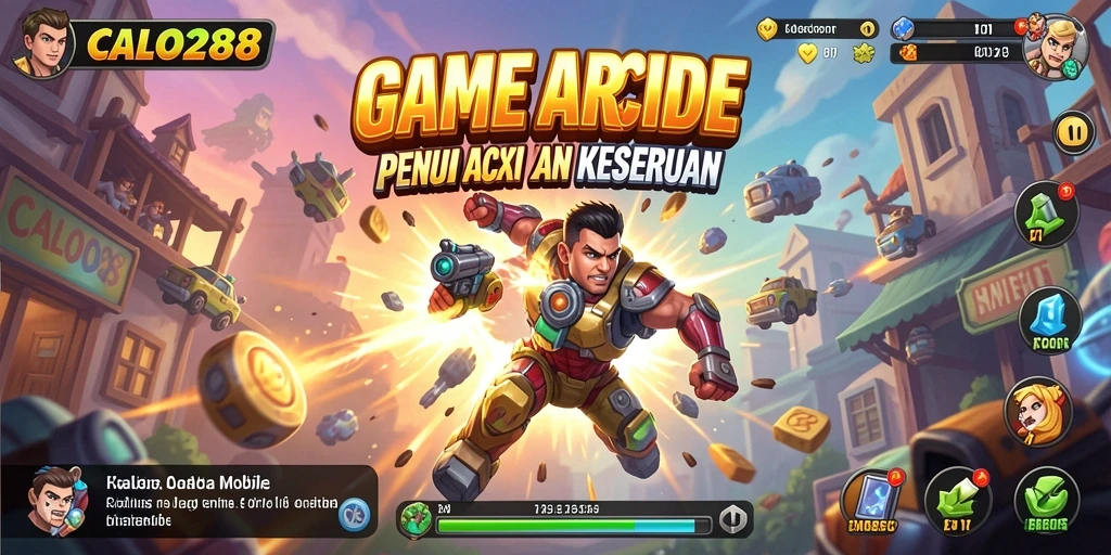 Tampilan gameplay seru dari CALO288 yang penuh tantangan.
