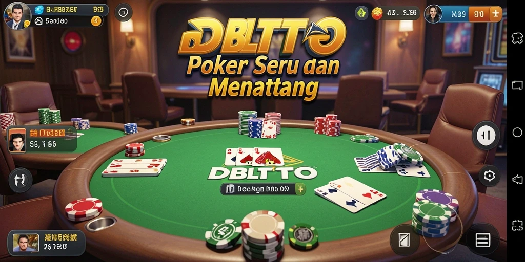 Screenshot DBLTOTO yang menunjukkan gameplay seru dan interaksi pemain.