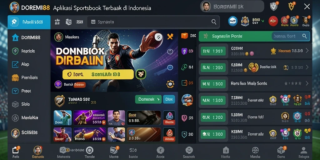 Tampilan gameplay DOREMI88 yang menarik dan interaktif.