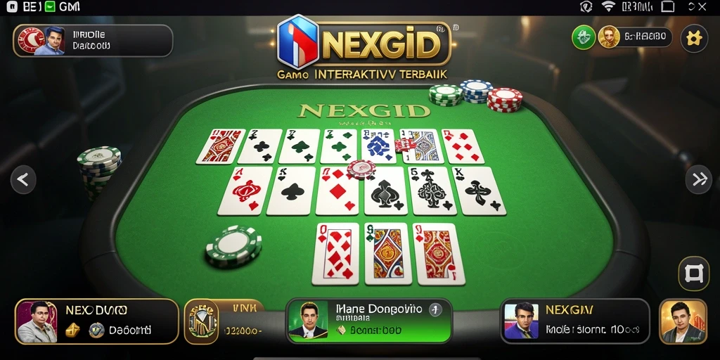 Tampilan gameplay seru dari NEXGID yang menarik dan interaktif.