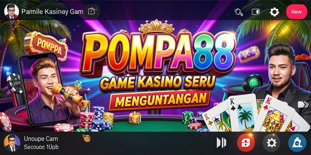 Tampilan gameplay Kasino yang menarik dari POMPA88