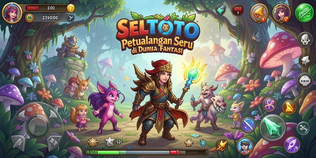 Tampilan menarik dari gameplay petualangan SELTOTO dengan aksi yang mendebarkan.