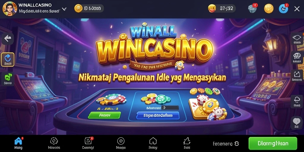 Tampilan gameplay WINALLCASINO yang menawan dan menghibur.